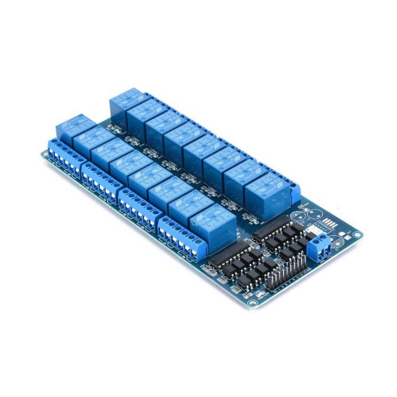 Relay Module 16 Channel 5V for Arduino Compatible 16Ch 5 Volt