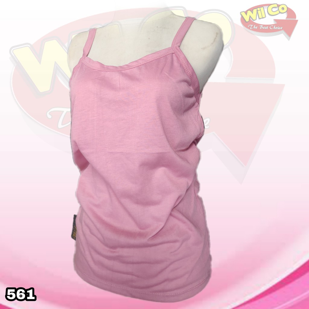 K561 - TANKTOP/KAMISOL ATASAN PAKAIAN DALAM WANITA WIDYA LUX SIZE XXL TALI KECIL