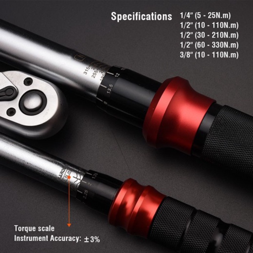 Unik Kunci Torsi  Kunci Momen  Torque Wrench Mechanical - 10-110N.m 38 Murah