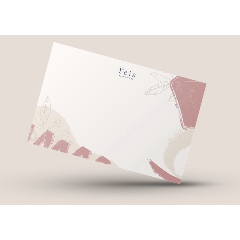 Blank Card/ Kartu Ucapan