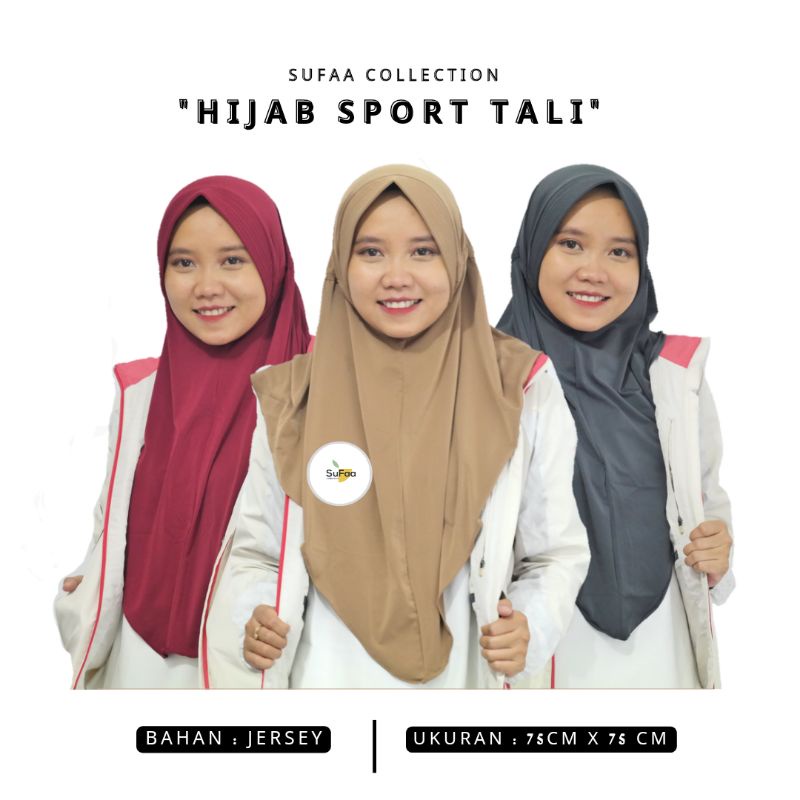 Hijab Sport Tali