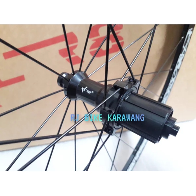 Wheelset Roadbike XLR8 700C U Brake QR 40mm 20 24 Hole 7 Bearing DX-X9