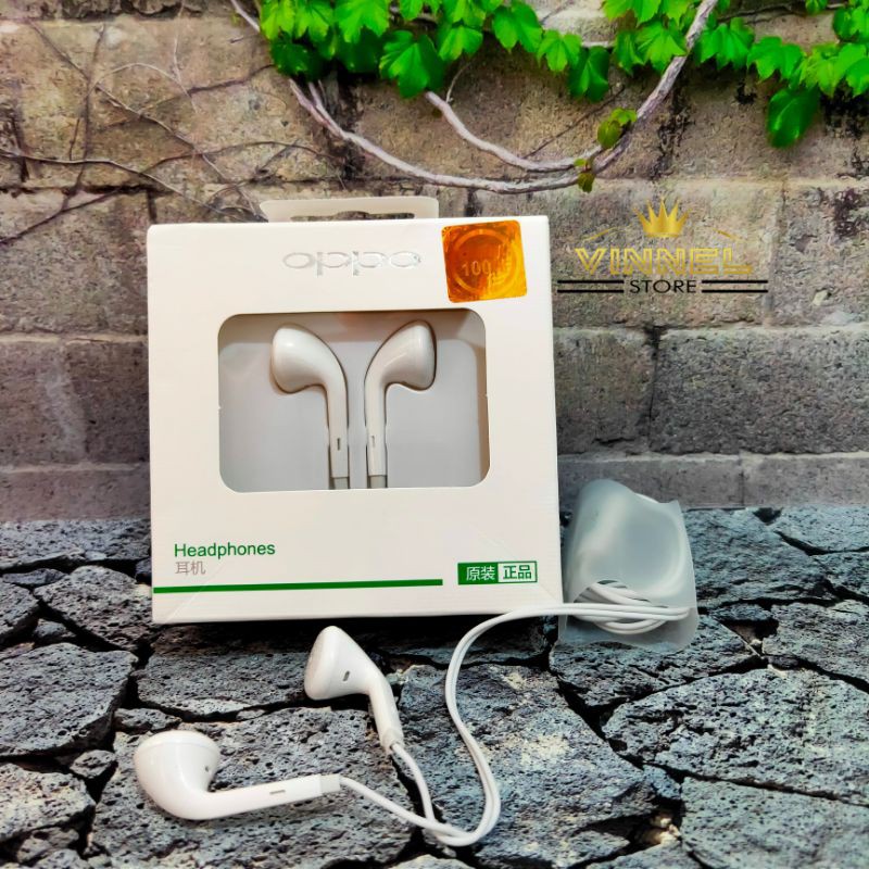 Headset Oppo mh133 original 100% Jack audio 3.5mm