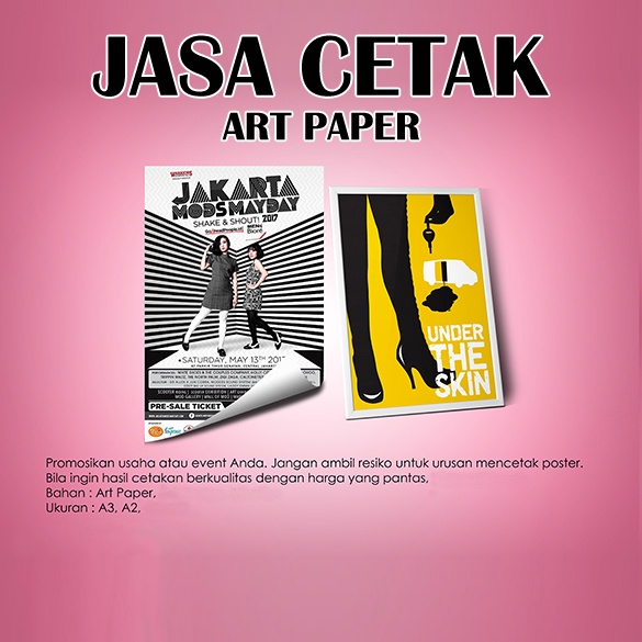 

Jasa Cetak Art paper