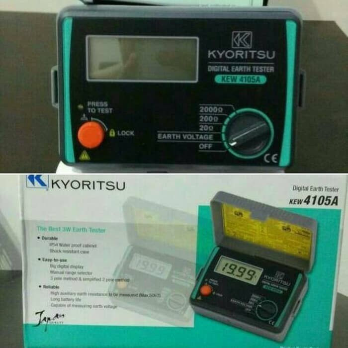Meger Grounding Kyoritsu 4105 A