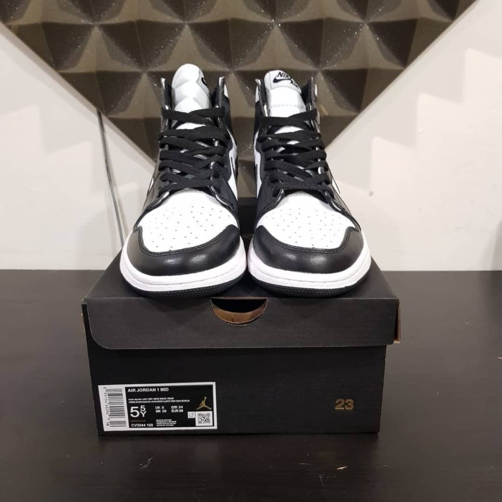 Nike Air Jordan 1 High Panda Black White Size 37-45 Premium Original BNIB