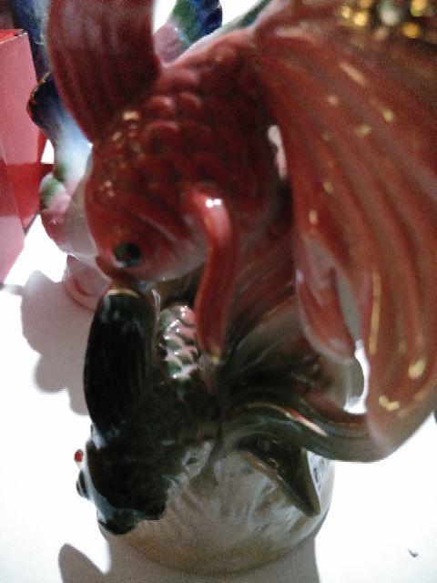 Pajangan Keramik Ikan Mas / Pajangan Rumah 2302085