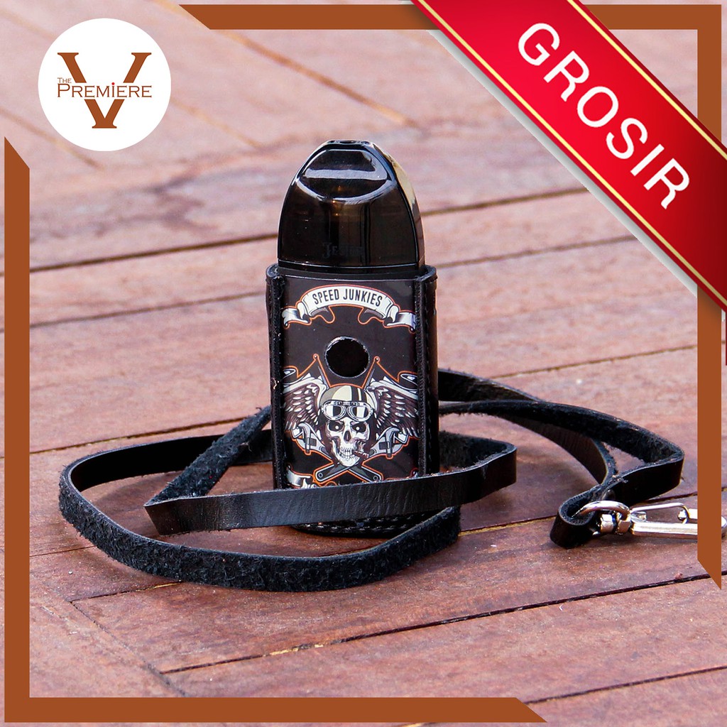 Preva Case Pod Jester Pod Lanyard Leather Cover Sleeve Jester Pod