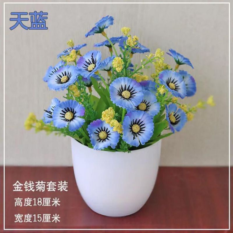 bunga hiasan rumah bunga plastik hiasan meja rak bunga bongsai bunga pot