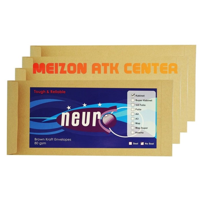 

MENYURAT-SURAT- HOT PROMO!! AMPLOP COKLAT KABINET NEURO (11 X 24 CM) AMPLOP MURAH -SURAT-MENYURAT.