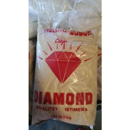 Shellac/Sirlak Bubuk Diamond 0.5kg