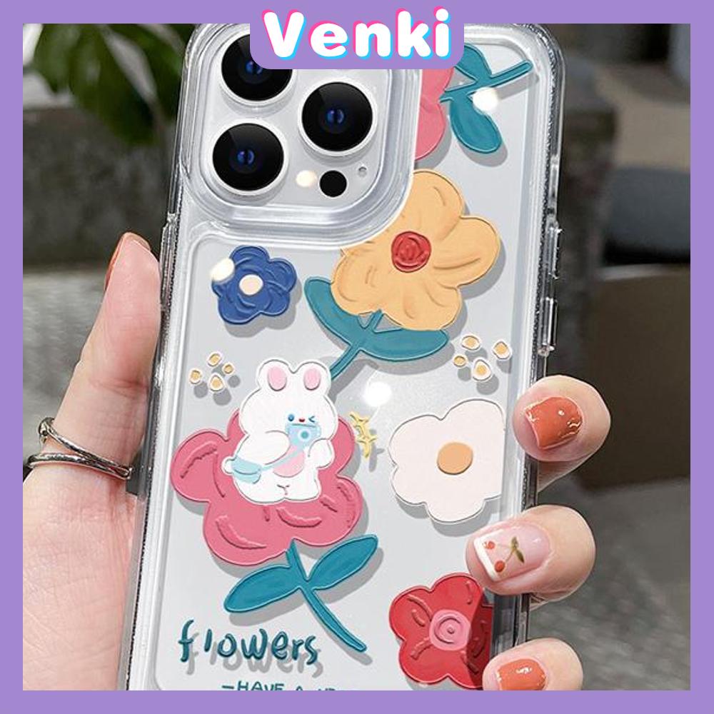 iPhone Case HD Acrylic Hard Case High Clear Metal Button Protection Camera Shockproof Painting Flowers Compatible with iPhone 14 Pro Max 14 Plus 13 Pro Max 12 Pro Max 11 XR 7Plus