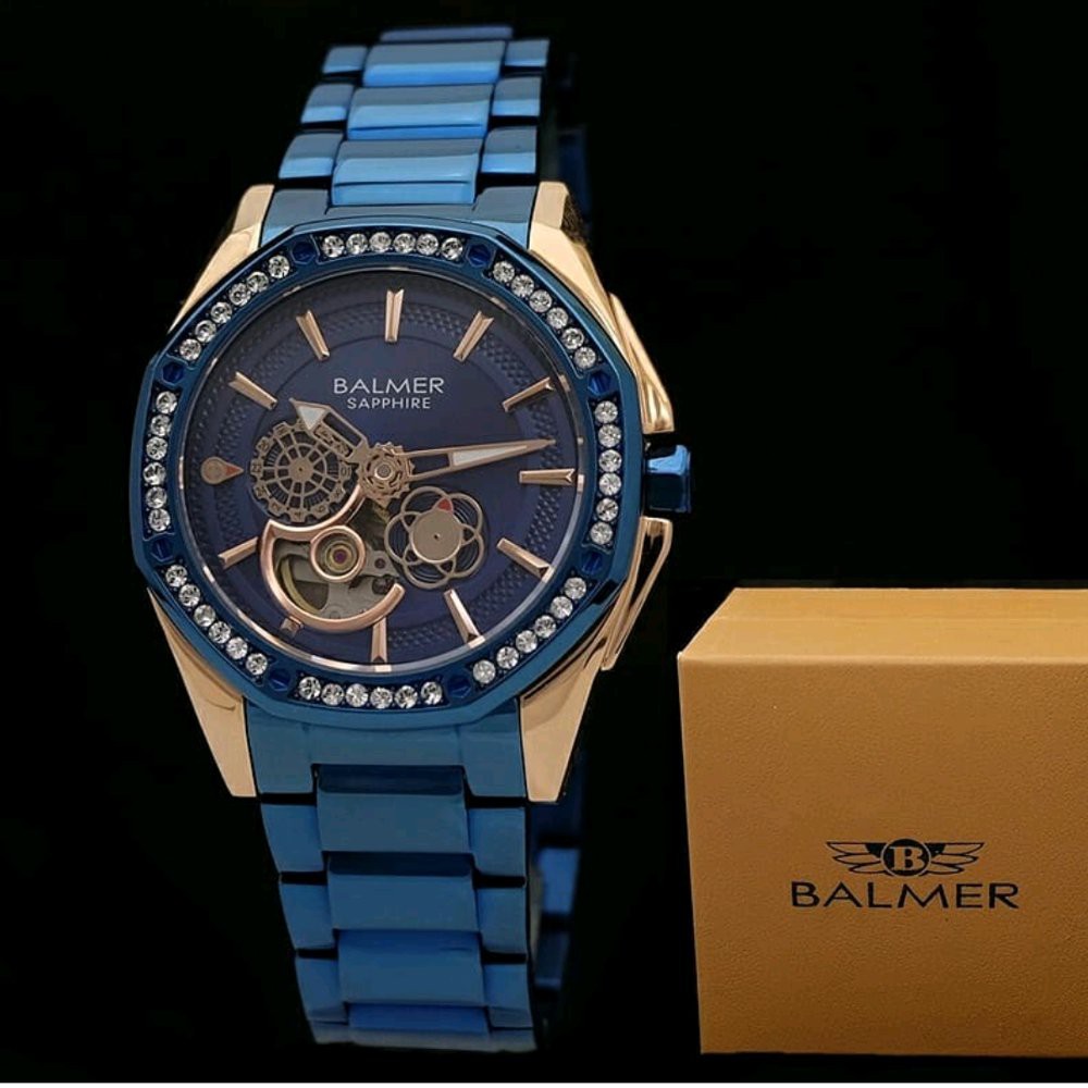 Jam Tangan Wanita Automatic Balmer Original Water Resist Stainless Steel