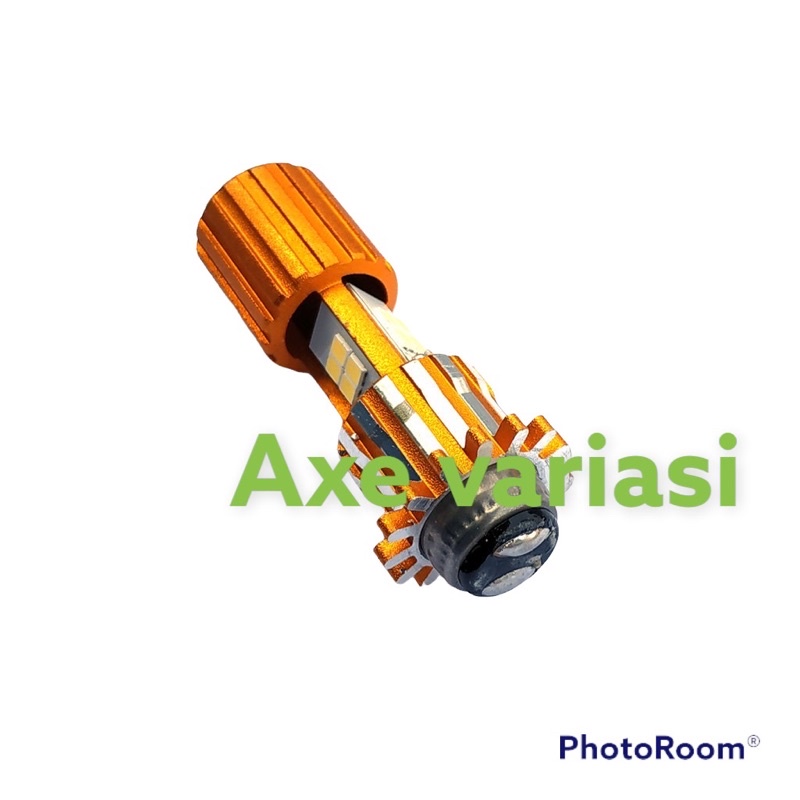 LAMPU LED MOTOR UNIVERSAL HK H6 UNIVERSAL AC DC PNP BEBEK MATIC 3 SISI MATA 12TITIK RODAMAS