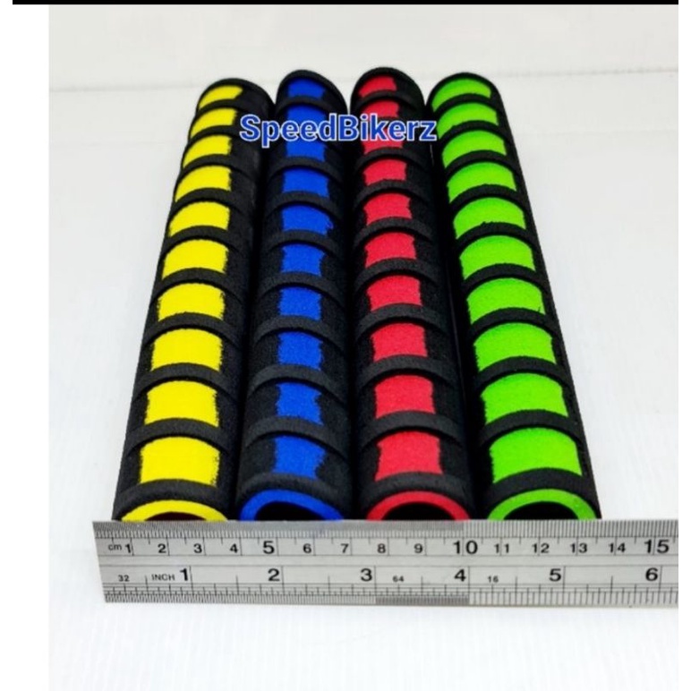 Busa Jari Warna &amp; Hitam Anti Air / Busa stang Busa Handfat Busa Grip Motor dan Bisa Buat sepeda