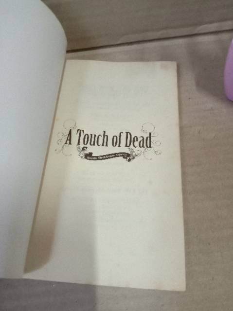 Novel a touch of dead