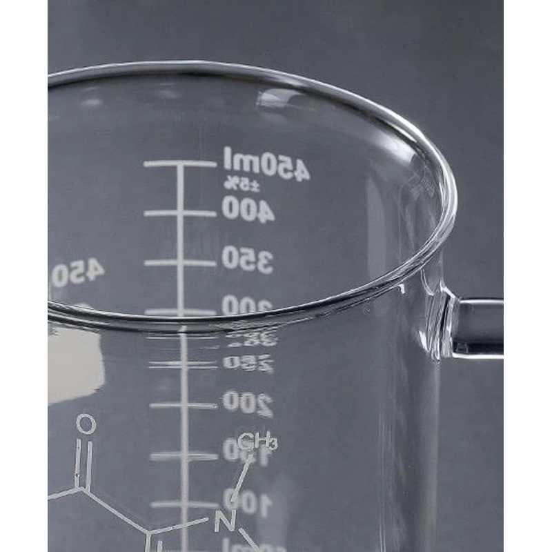 TD-AI SANPI Gelas Cangkir Kopi Glass Coffee Mug Measuring Cup 450 ml - K2V