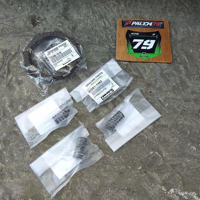 Jual Kampas & Per Kopling Ori KX 85 - Kanvas Kupling KX85 PnP KLX 150 Diskon
