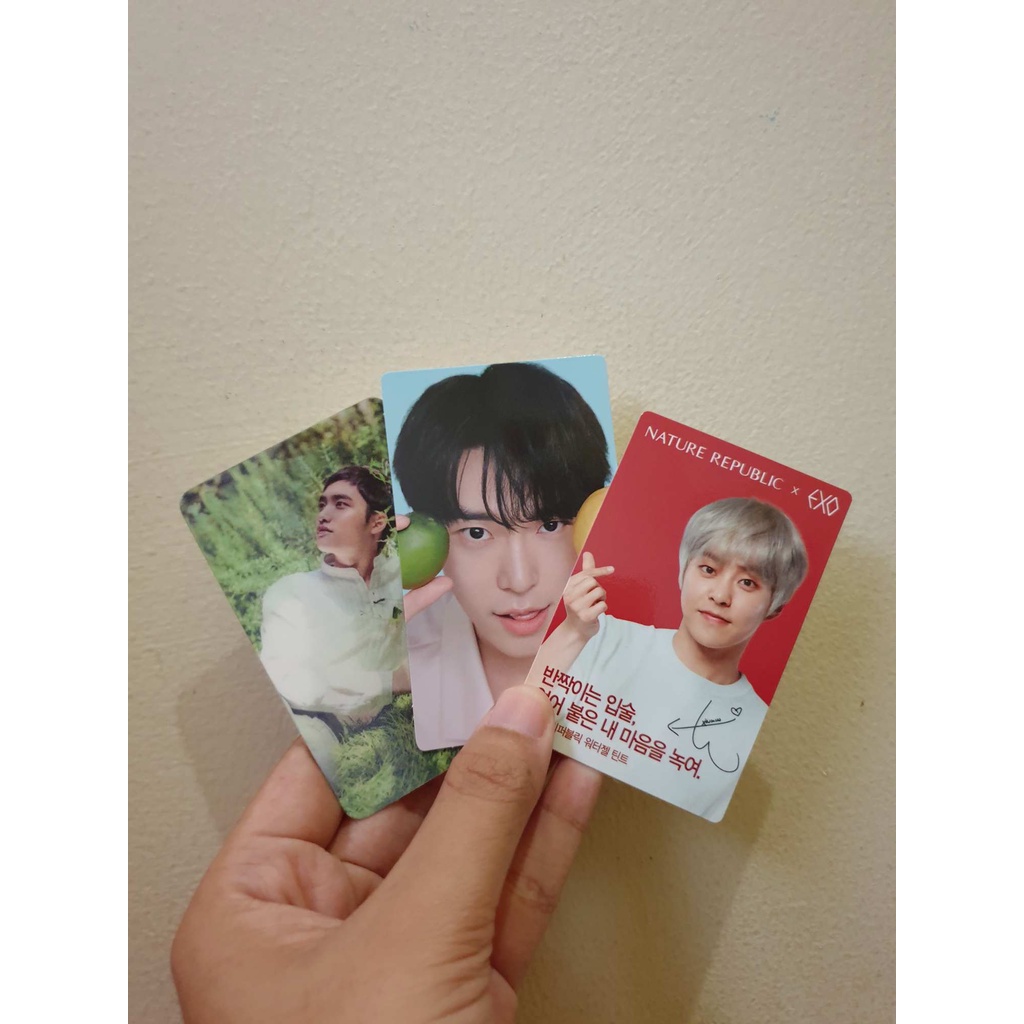 PC Doyoung NCT Xiumin Exo DO Exo (Nature Republic)