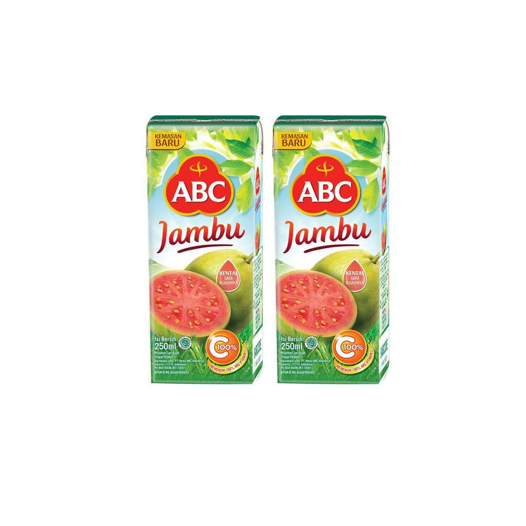 

ABC Jus Jambu 250 ml - 2 Pcs