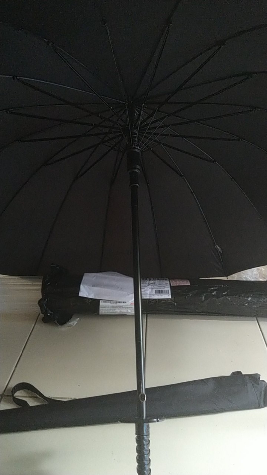 Payung Unik Keren Samurai Hitam Jumbo Funnny Umbrella