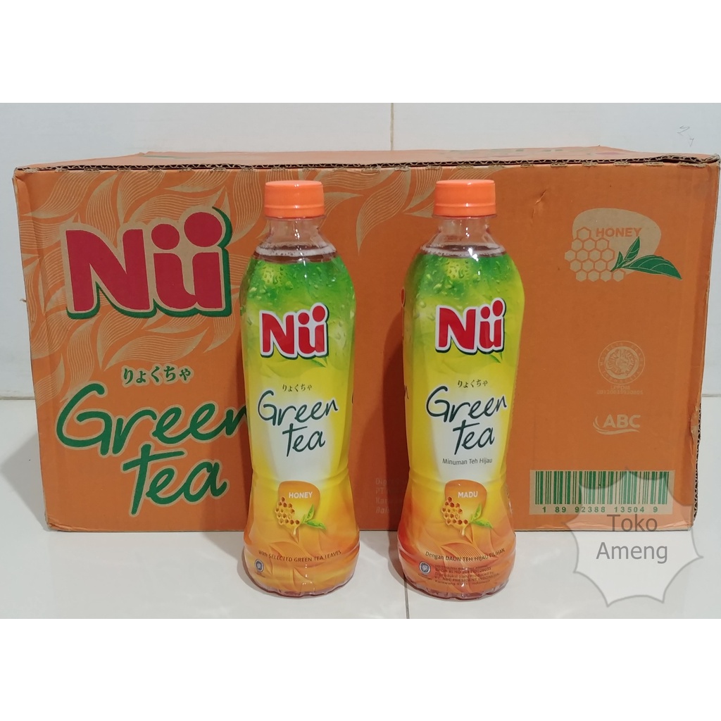 

NU Green Tea Botol (Honey) 450ml - 1Dus (24pcs)