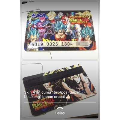 Garskin ATM BCA DAN MANDIRI DAN BRI DAN CIMB