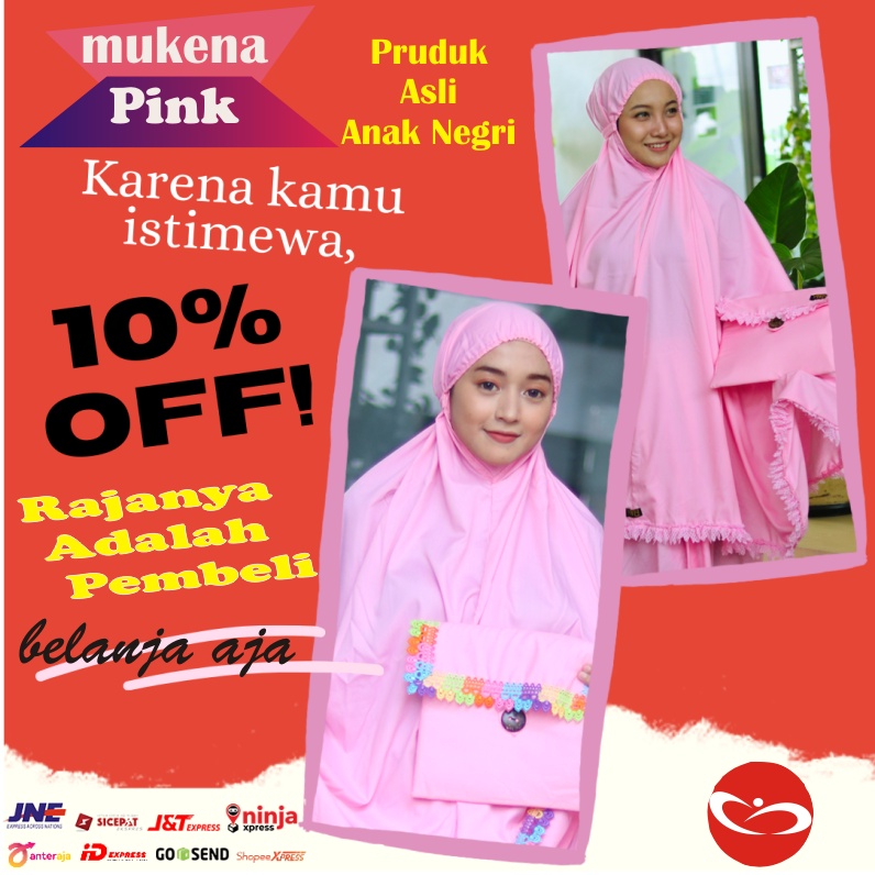 |Bugi mukena pink D1|alat ibadah terbaru Trend 2021 perlengkapan solat seperangkat mukenah sholat tr