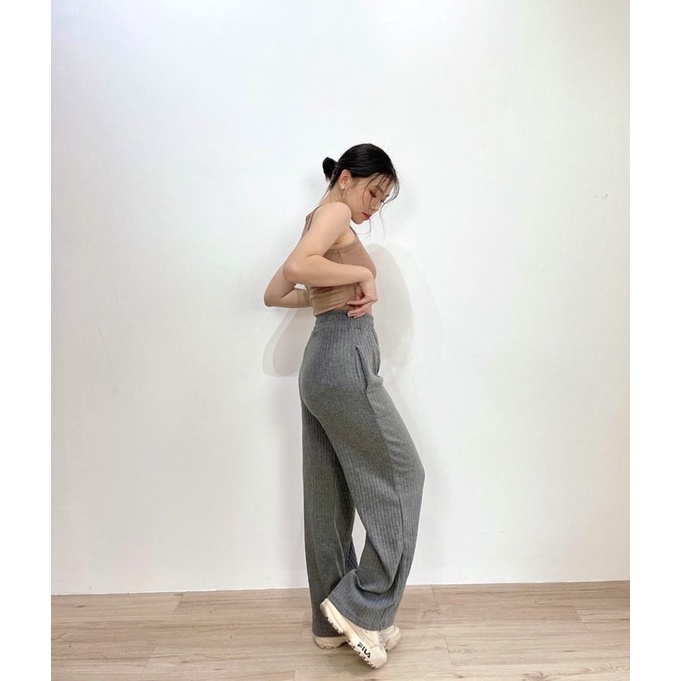 lookatmeofficial • Meera Knit Pants - Celana Kulot Knit Premium Long Cullote