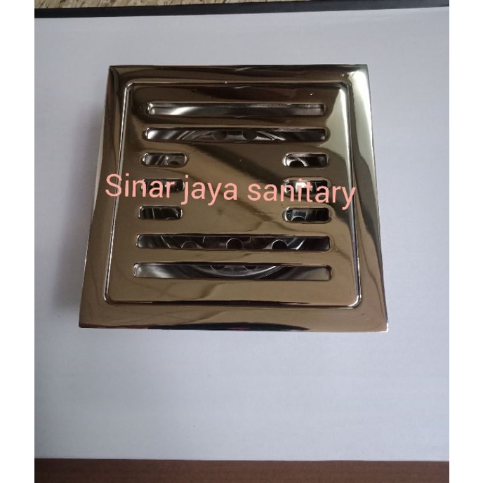 Smart floor drain stainless / Saringan pembuangan air kamar mandi