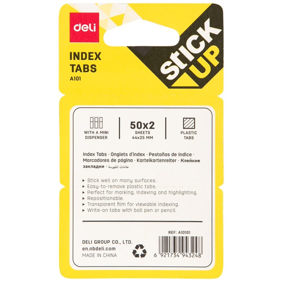 

Memo Indeks Deli EA10101
