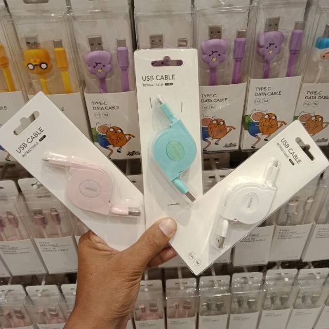 Kabel data spiral type C miniso