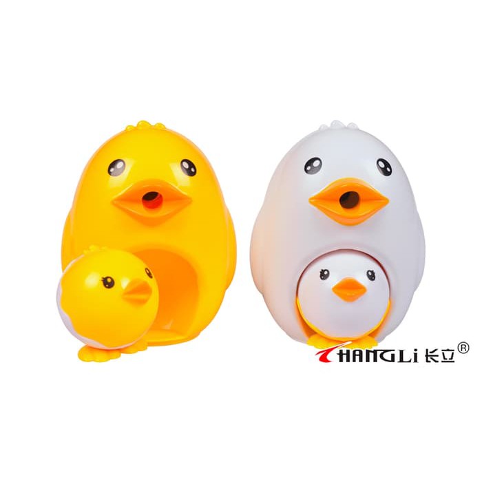 

Laris Serutan AYAM + ANAK - Rautan Meja Asahan Putar Pensil Karakter CHICKEN Elegan