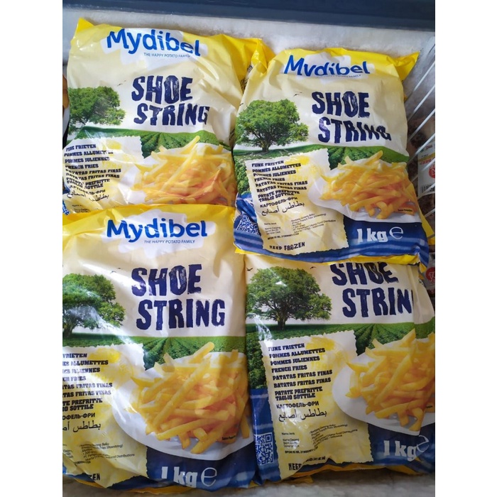 

Kentang Beku Mydibel Shoestring 1kg