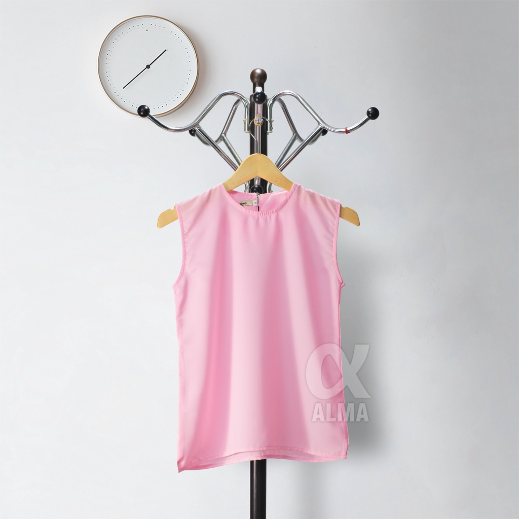 INNER SLEEVELESS TANPA LENGAN ATASAN WANITA KEKINIAN | SIZE S M L XL XXL XXXL | WOLPEACH GRADE A