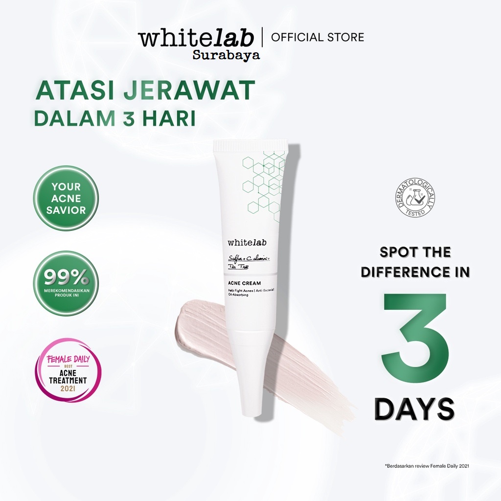 Whitelab Acne Cream - Whitelab Surabaya