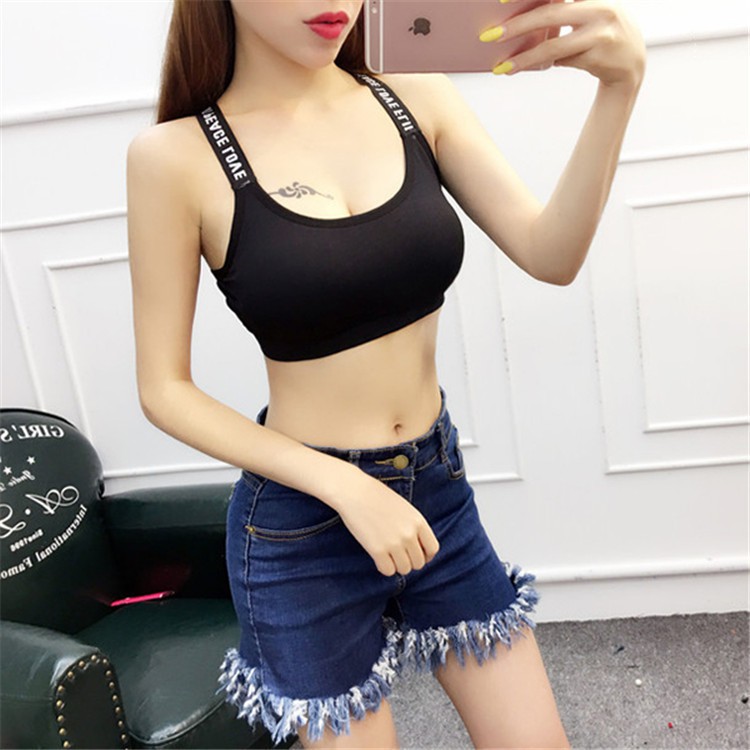 Sport Bra GYM Fitness Yoga Senam Jogging Zumba Pakaian Dalam Olahraga Import