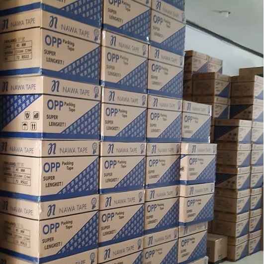 

Lakban Murah 100 Yard 48 Mm Bening Dan Coklat 6 Pcs Bisa Bayar Di Tempat