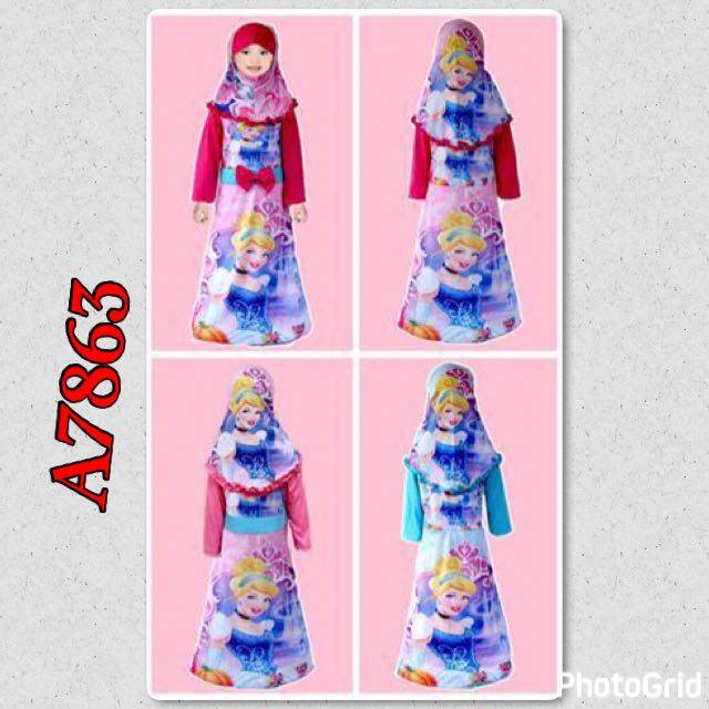 gamis anak import