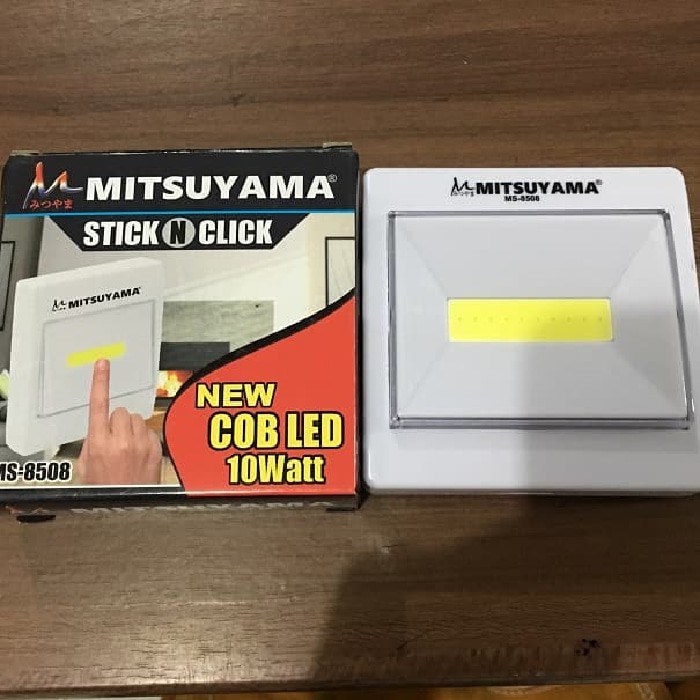 Stick n Click Mitsuyama MS8508 COB LED 10W 10 Watt Tempel Baju Gantung