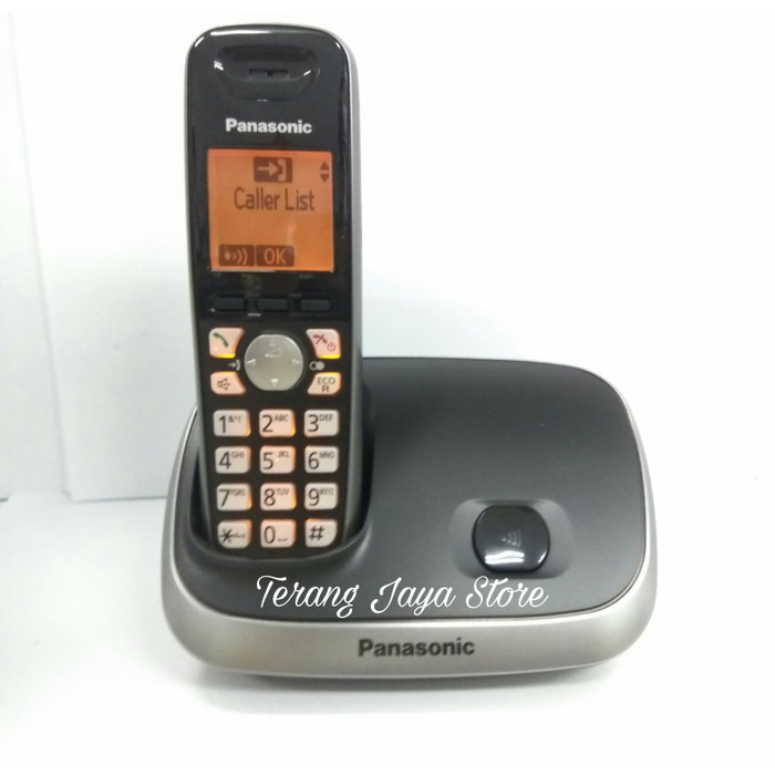 

Telepon Wireless Panasonic KX-TG6511 Wireless Phone TG6511 (Hitam)