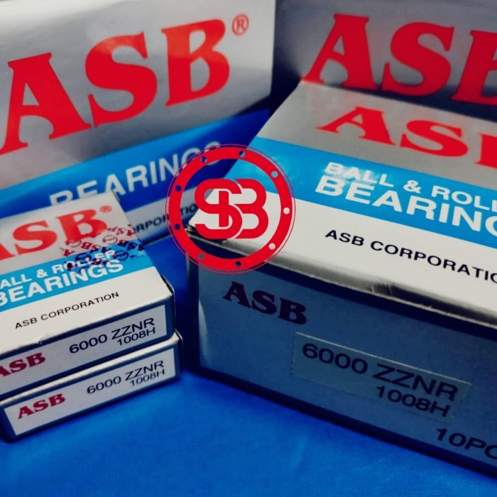 Bearing / Laker / Laher 6000 ZZNR ASB