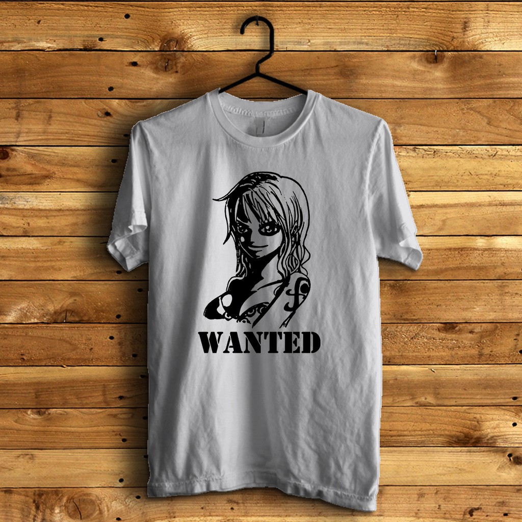 KAOS ONE PIECE NAMI WANTED