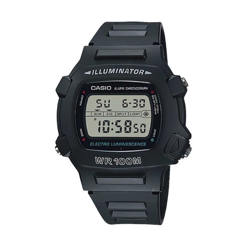 Jam tangan Casio W 740 1VD Original