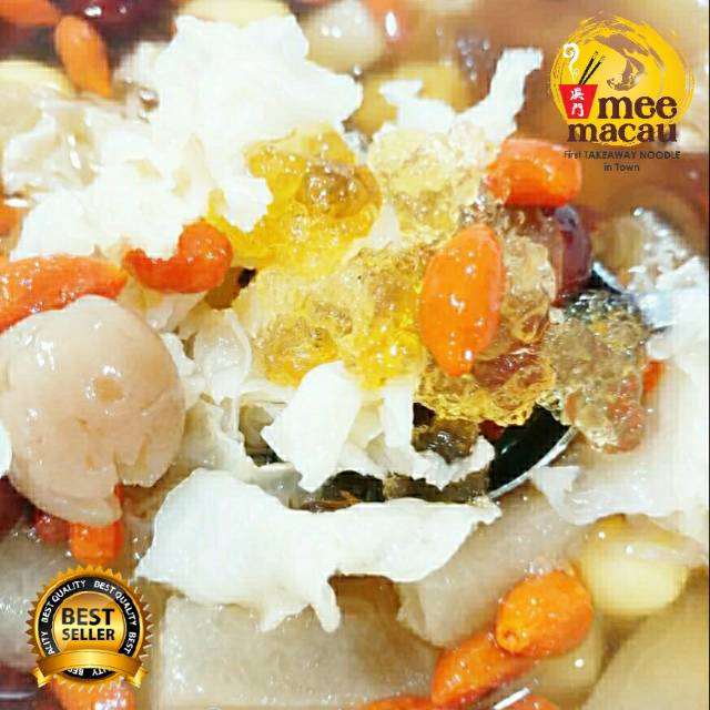 Minuman Snow Bird Nest Peach Gum Xue Yan | Untuk 5 Porsi Besar