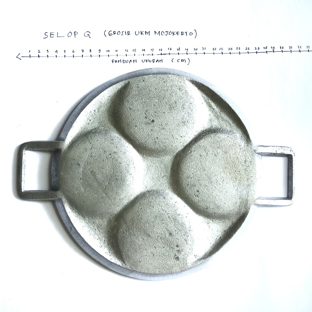 Cetakan Kue Serabi SR2432 - Cetakan Kue Lumpur Bikang Apem Selong Telur Cis Terang Bulan