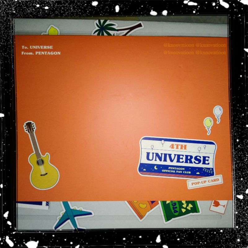 Official POP-UP Card Membership 4th Pentagon