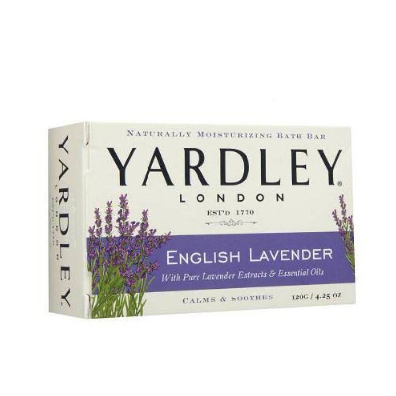 Yardley London Bar Soap - ENGLISH LAVENDER (120g)