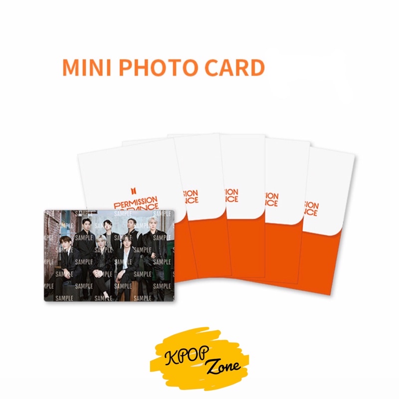 BTS - PTD mini photocard