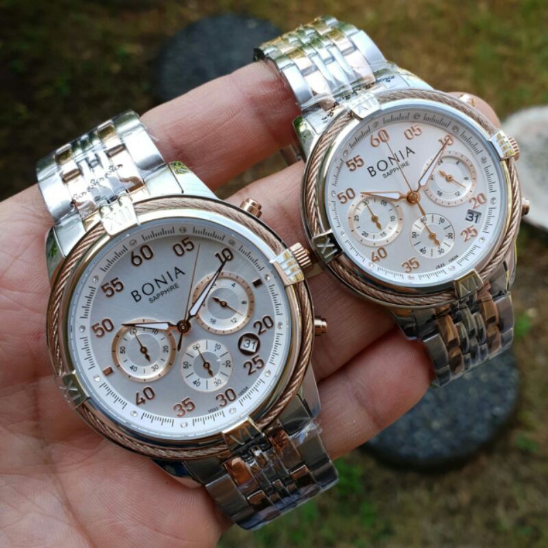 JAM TANGAN COUPLE BONIA HARGA PERSATUAN